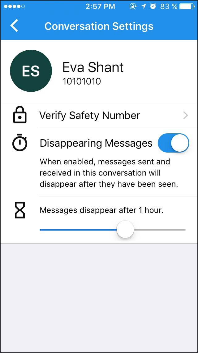 most secure chat app