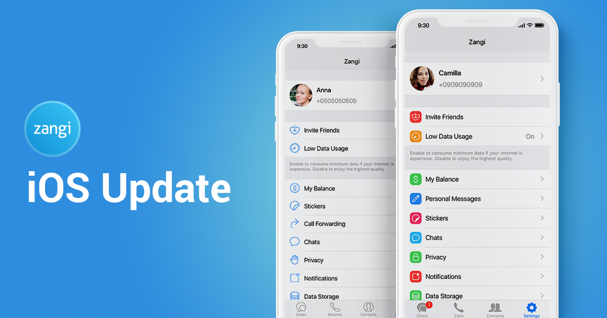 Zangi iOS