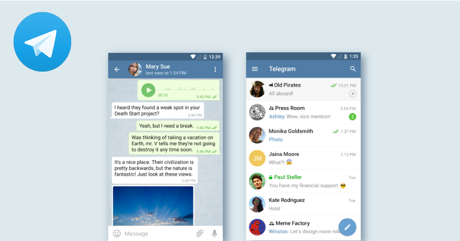 telegram plus messenger