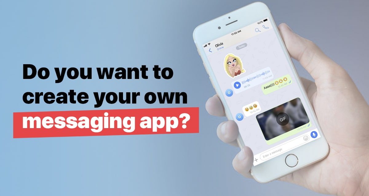 create your own messaging app