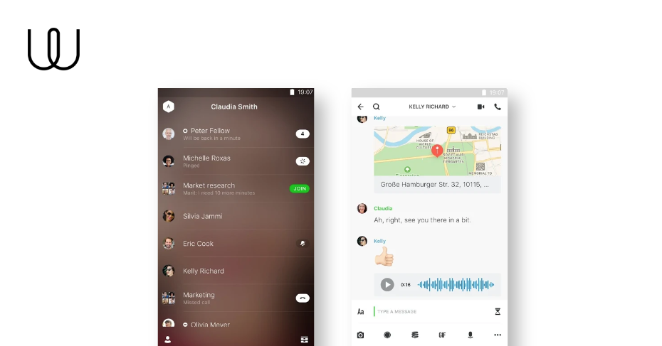 messaging apps for android, Wire