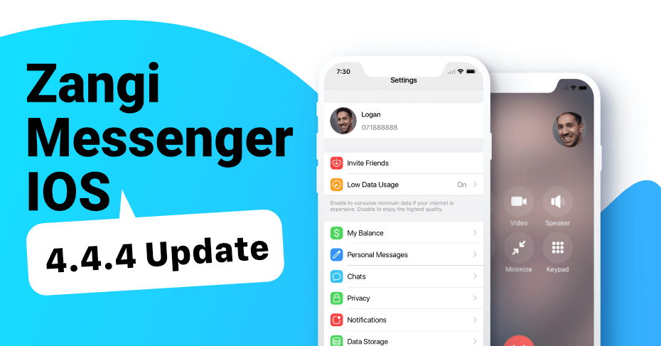 zangi messenger supports ios 12