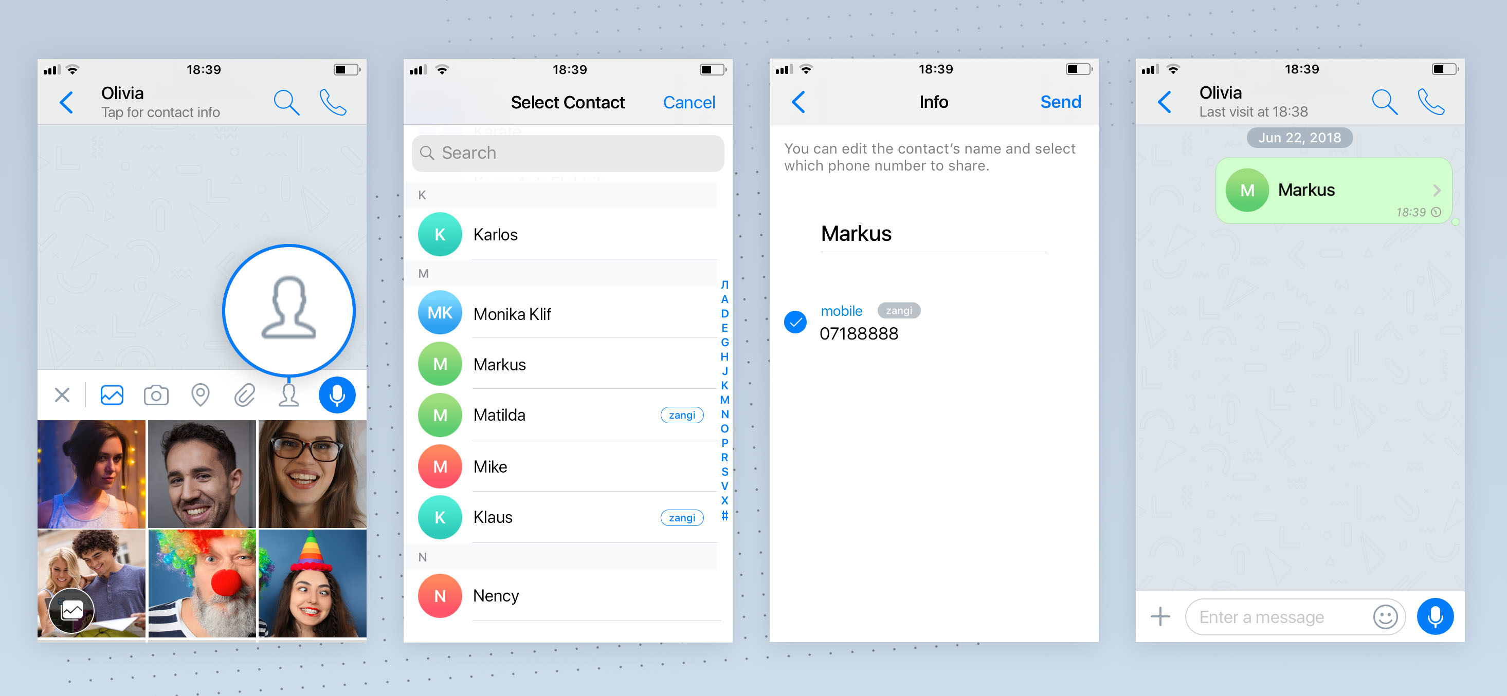 Zangi Safe Messenger Supports iOS 12