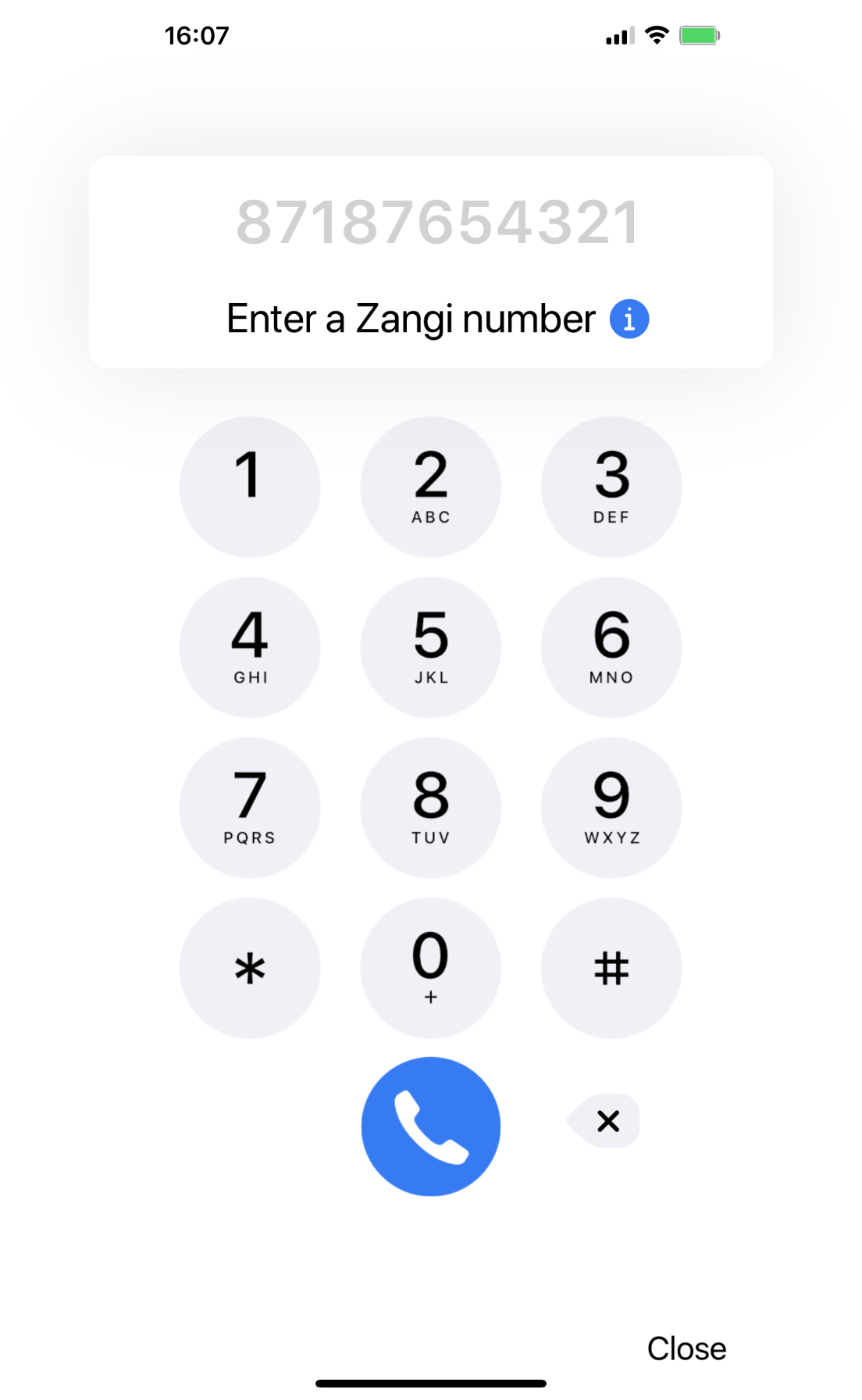 send me your zangi number