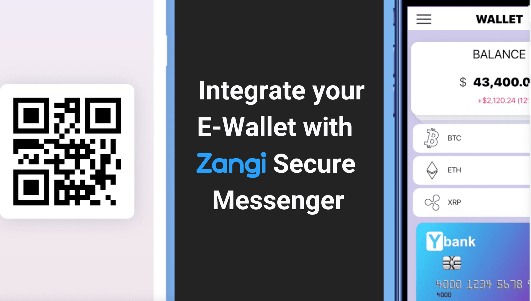 Safeguard all Digital Transactions: Integrate your E-Wallet with Zangi Secure Messenger  