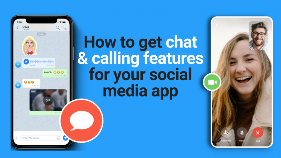 How to get ready chat features for social media app