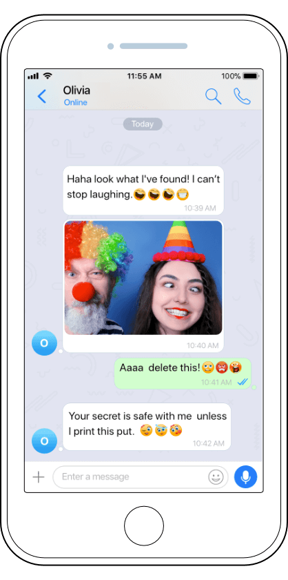 Business messenger features list example messaging,